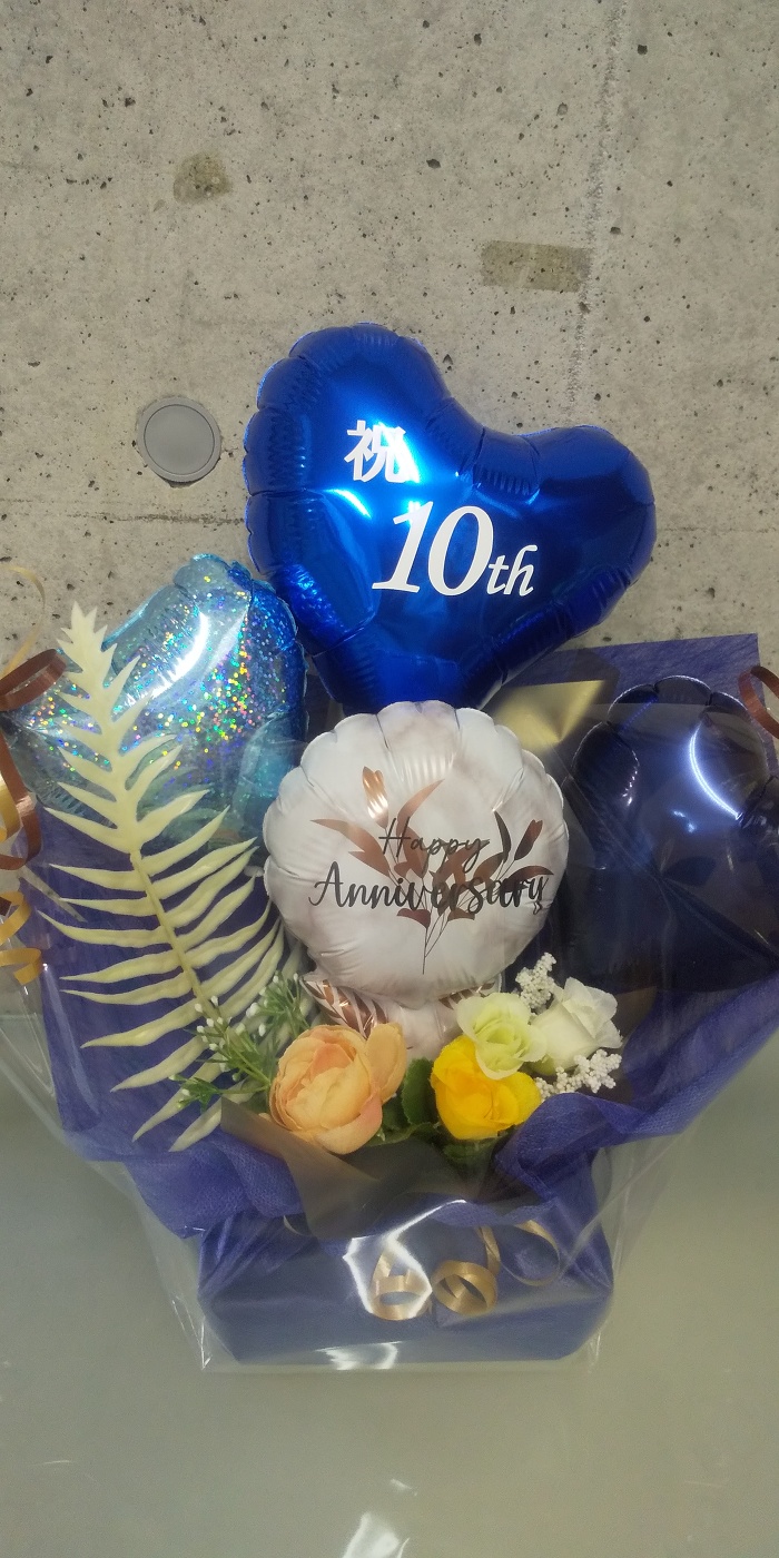 周年 お祝い 開店 お祝い バルーン オープン バルーン 開店祝いバルーン 開店祝い 松山 愛媛 プレゼント バルーンアンジュ