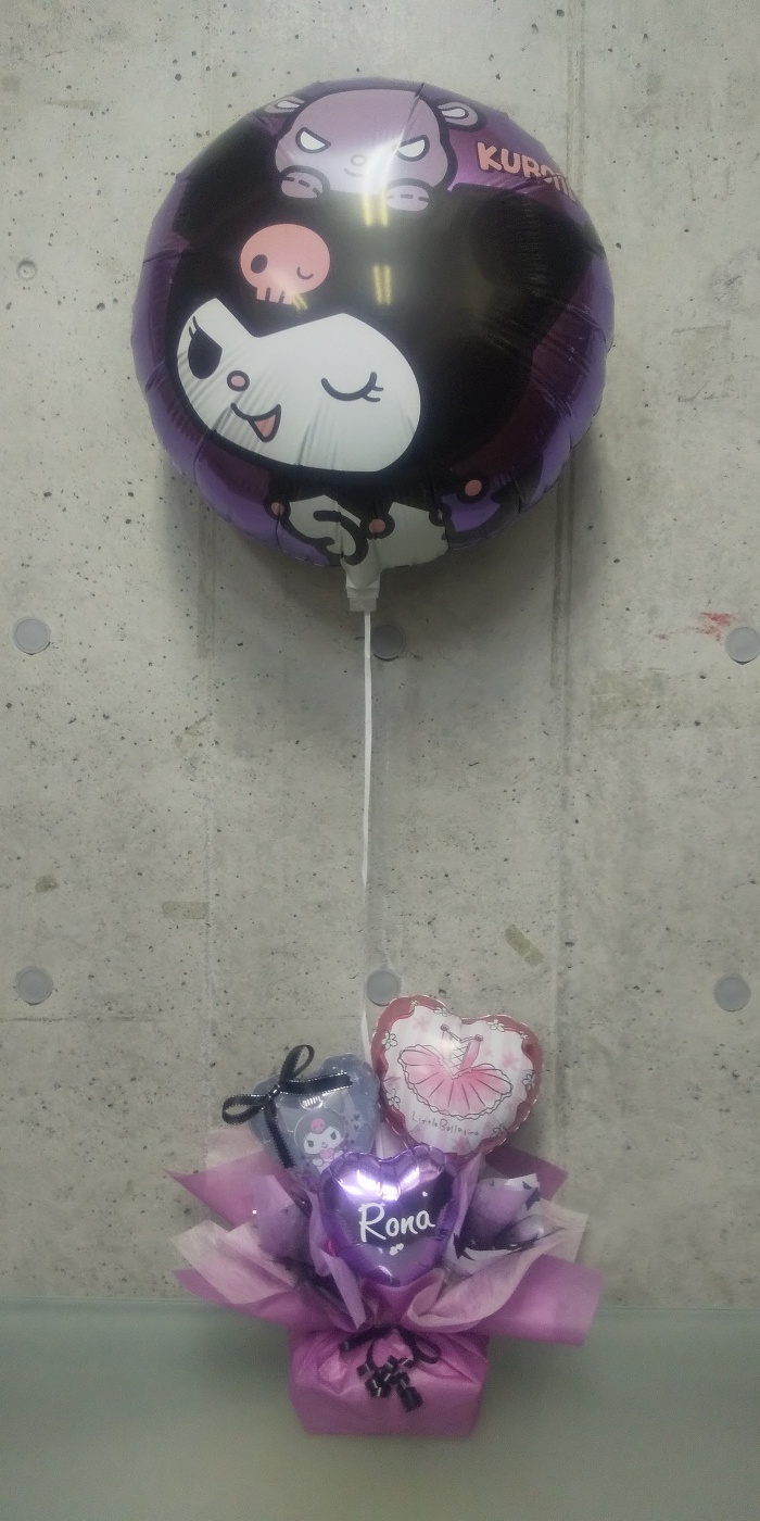 発表会 ピアノ発表会 音符バルーン 花束バルーン